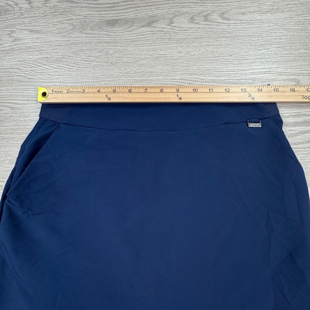 Greg Norman Women's Skort Golf Tennis Athletic Navy Blue Small Pockets - Picture 5 of 6